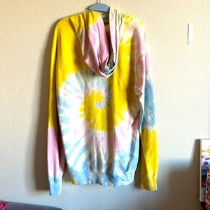 H&M Colorful Tie Dye Hoodie